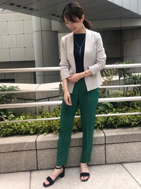 橋本（hashimoto）さん（レディース・165cm）の春コーディネート