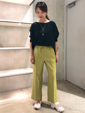 橋本（hashimoto）さん（レディース・165cm）の春コーディネート