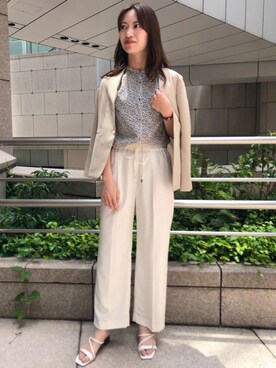 橋本（hashimoto）さん（レディース・165cm）の夏コーディネート