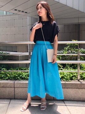 橋本（hashimoto）さん（レディース・165cm）の夏コーディネート