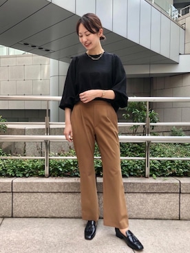 橋本（hashimoto）さん（レディース・165cm）の夏コーディネート