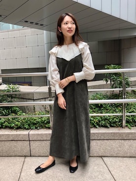 橋本（hashimoto）さん（レディース・165cm）の秋コーディネート