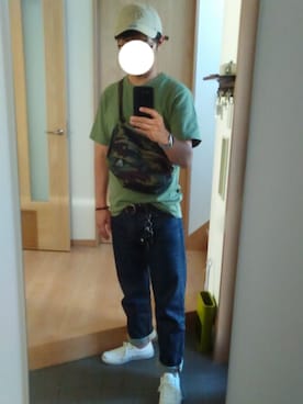 「JACK PURCELL（ジャックパーセル）の【converse】JACK PURCEL（スニーカー）」を使った、Puかんさん（メンズ・173cm）の秋コーディネート