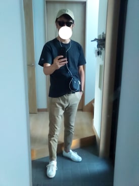「JACK PURCELL（ジャックパーセル）の【converse】JACK PURCEL（スニーカー）」を使った、Puかんさん（メンズ・173cm）の秋コーディネート