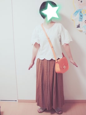 「lapalette（ラパレット）のアイテム」を使った、ちぇぶさんさん（レディース・154cm）の春コーディネート