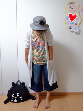 ちぇぶさんさん（レディース・154cm）の夏コーディネート