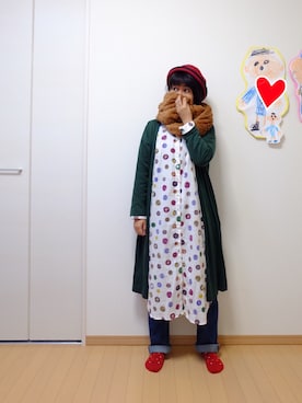 「良いお年を」｜ちぇぶさんさん（レディース・154cm）の冬コーディネート