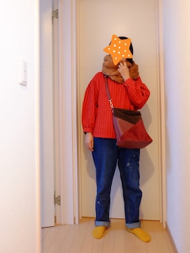 ちぇぶさんさん(レディース・154cm)の冬コーディネート