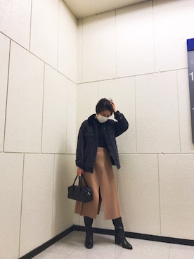「HIRO（ヒロ）のアイテム」を使った、NECOさん（レディース・164cm）の冬コーディネート