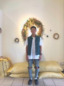 蔡小花さんのコーディネート