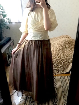 YUKIさん（レディース・154cm）の夏コーディネート