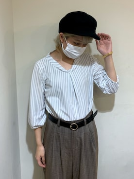 「Sense of Grace（センスオブグレース）のアイテム」を使った、MIYUUさん（レディース・161cm）の秋コーディネート