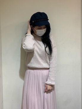 「無（ム）のアイテム」を使った、MIYUUさん（レディース・161cm）の秋コーディネート