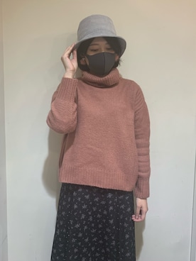 「無（ム）のアイテム」を使った、MIYUUさん（レディース・161cm）の秋コーディネート
