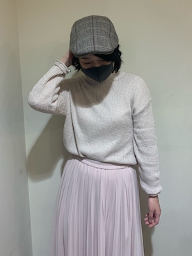 「無（ム）のアイテム」を使った、MIYUUさん（レディース・161cm）の秋コーディネート