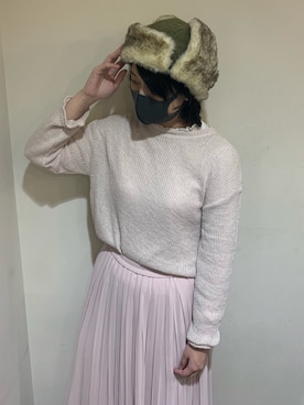 「無（ム）のアイテム」を使った、MIYUUさん（レディース・161cm）の秋コーディネート