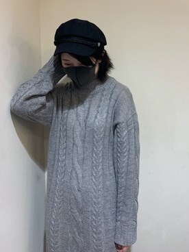 「無（ム）のアイテム」を使った、MIYUUさん（レディース・161cm）の秋コーディネート