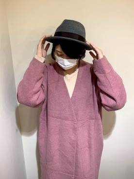 「Sense of Grace（センスオブグレース）のアイテム」を使った、MIYUUさん（レディース・161cm）の冬コーディネート