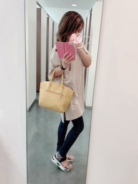 「GRL（グレイル）のアイテム（リング）」を使った、Mamiさん（レディース・151cm）の夏コーディネート