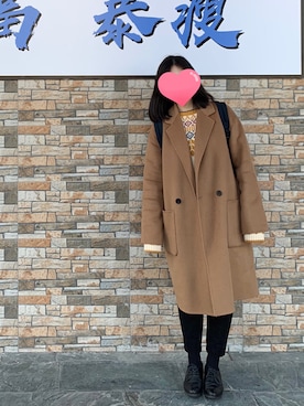 「SENDRA（センドラ）のアイテム」を使った、enidさん（レディース・158cm）の冬コーディネート