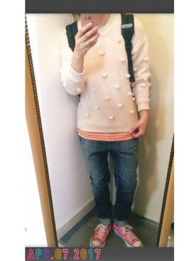 A娘さんのコーディネート