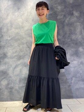 kajiさん（レディース・152cm）の夏コーディネート