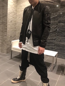 rick owens サルエルハーフパンツ XL demik opium rick owens y2k ショーツ ハーフパンツ 黒 - メルカリ
