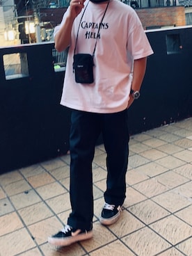 「Captains Helm（キャプテンズヘルム）のアイテム」を使った、Yuukingさん（メンズ・163cm）の夏コーディネート