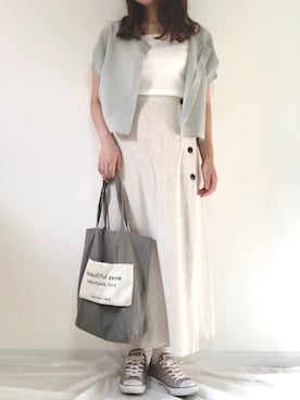 かなさん（レディース・163cm）の夏コーディネート