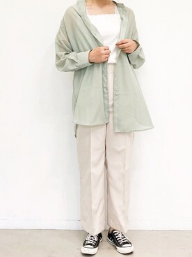 かなさん（レディース・163cm）の夏コーディネート