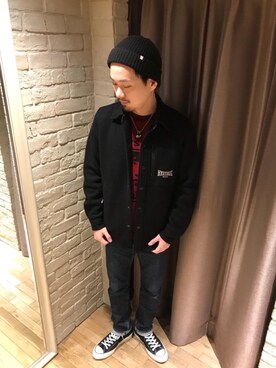 Shuto Kinoshitaさん（メンズ・170cm）の秋コーディネート