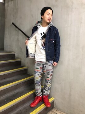 Shuto Kinoshitaさん（メンズ・170cm）の冬コーディネート