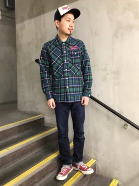 Shuto Kinoshitaさん（メンズ・170cm）の春コーディネート