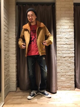 Shuto Kinoshitaさん(メンズ・170cm)の秋コーディネート