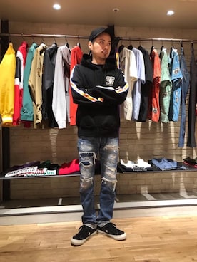 Shuto Kinoshitaさん（メンズ・170cm）の春コーディネート