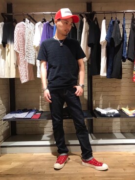 Shuto Kinoshitaさん（メンズ・170cm）の夏コーディネート