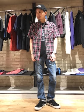 Shuto Kinoshitaさん(メンズ・170cm)の夏コーディネート