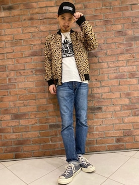 「パンクコーデ」｜「アイテム（帽子）」を使った、Shuto Kinoshitaさん（メンズ・170cm）の秋コーディネート