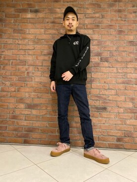 Shuto Kinoshitaさん(メンズ・170cm)の冬コーディネート