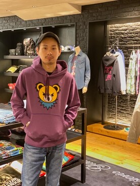 Shuto Kinoshitaさん（メンズ・170cm）の冬コーディネート