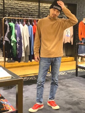 Shuto Kinoshitaさん（メンズ・170cm）の冬コーディネート