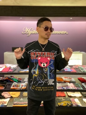 「アイテム（ポーチ）」を使った、Shuto Kinoshitaさん（メンズ・170cm）の冬コーディネート