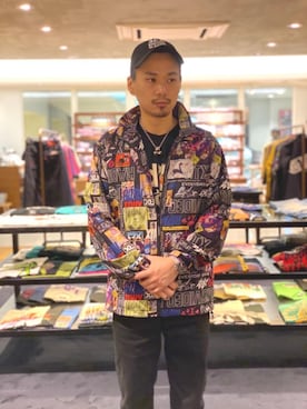 「パンクコーデ」｜「アイテム（ナイロンジャケット）」を使った、Shuto Kinoshitaさん（メンズ・170cm）の春コーディネート