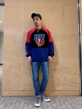 Shuto Kinoshitaさん（メンズ・170cm）の春コーディネート