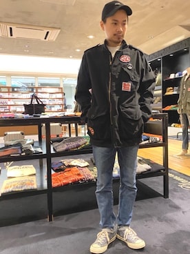 Shuto Kinoshitaさん（メンズ・170cm）の春コーディネート