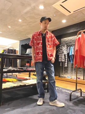 Shuto Kinoshitaさん（メンズ・170cm）の夏コーディネート