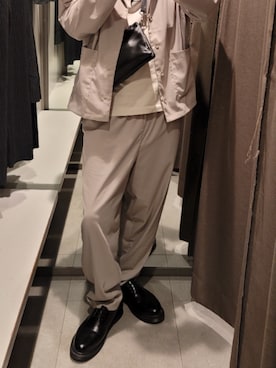 「RAGEBLUE（レイジブルー）のアイテム（セットアップ）」を使った、コタオさん（メンズ・175cm）の春コーディネート