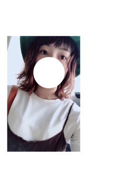 「アイテム（その他トップス、ブラウン系）」を使った、あやなさん（レディース・158cm）の秋コーディネート