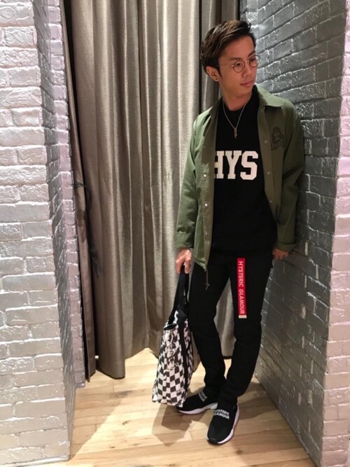 HYSTERIC GLAMOUR�~���g�_�˓XTEPPEIYAMASAKI����́u�i�b�j�v���g�����R�[�f�B�l�[�g