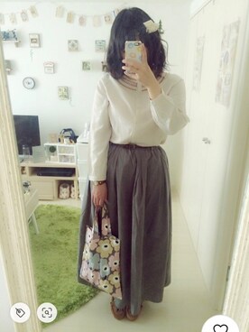 「Marc by Marc Jacobs（マークバイマークジェイコブス）のアイテム（アナログ腕時計）」を使った、ℕ ⅇ ℕ ⅇさん（レディース・158cm）の秋コーディネート